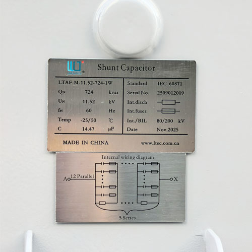 Medium voltage capacitors