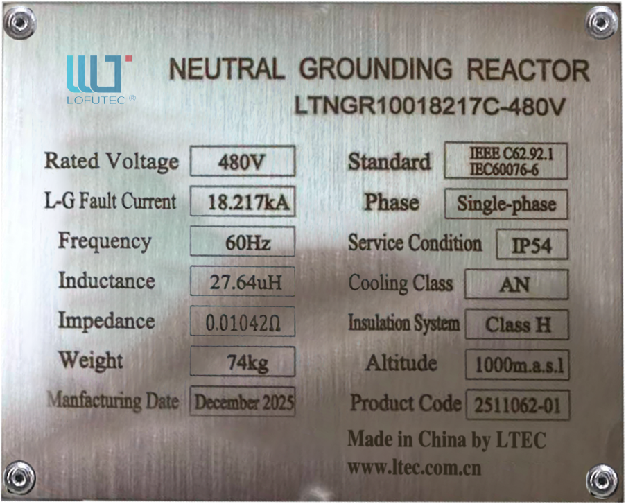 Neutral Grounding Reactors